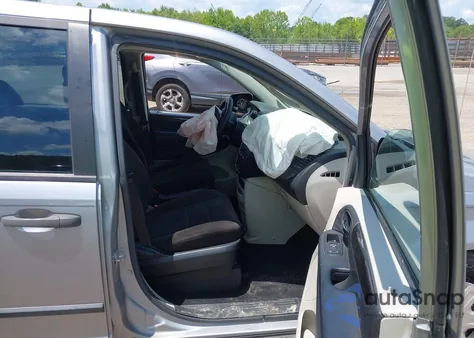 2013 Dodge Grand Caravan American Value Pkg из США, поврежденный, VIN 2C4RDGBGXDR587575